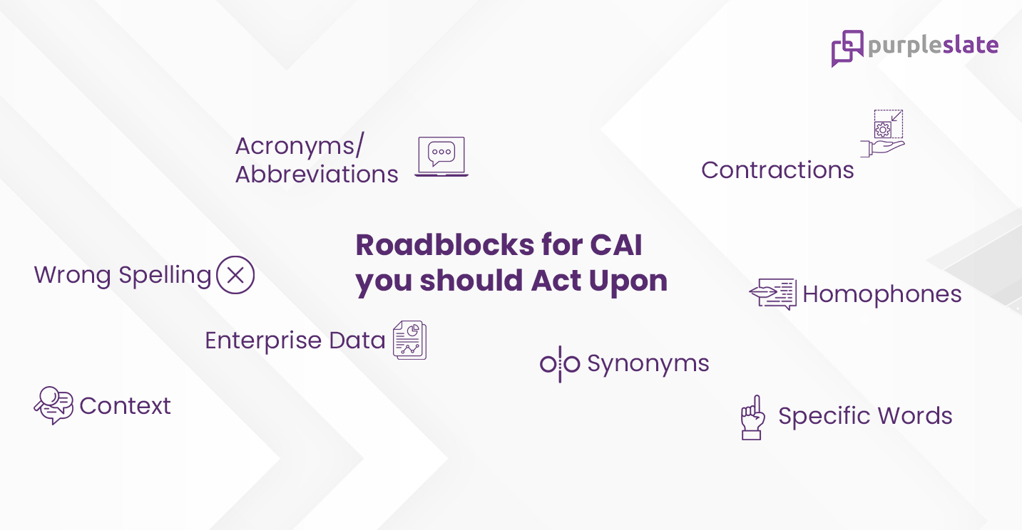 Roadblocks for Conversational AI