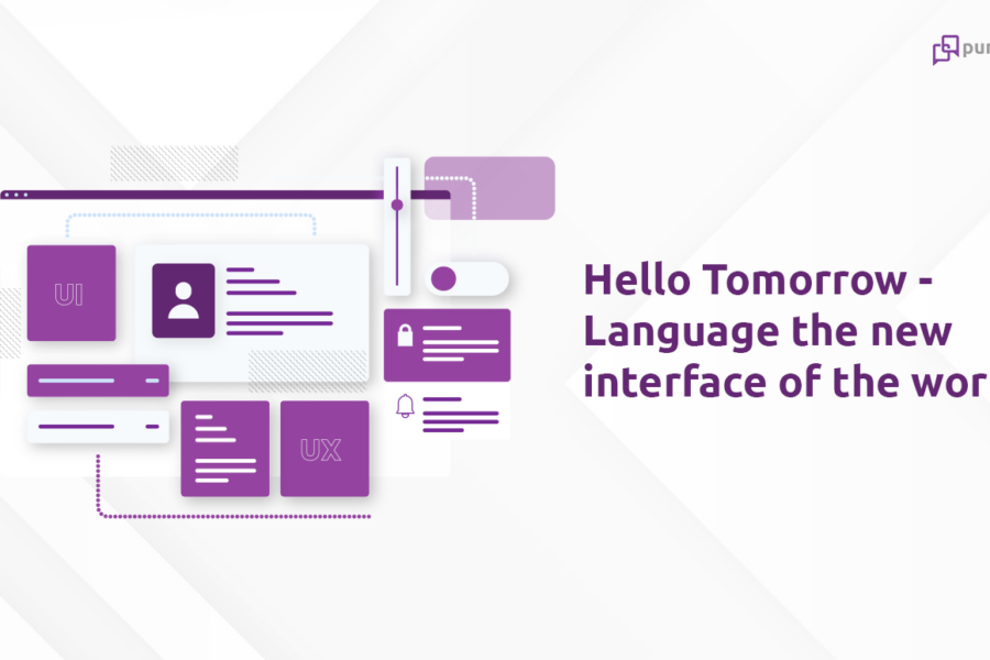 language as an interface