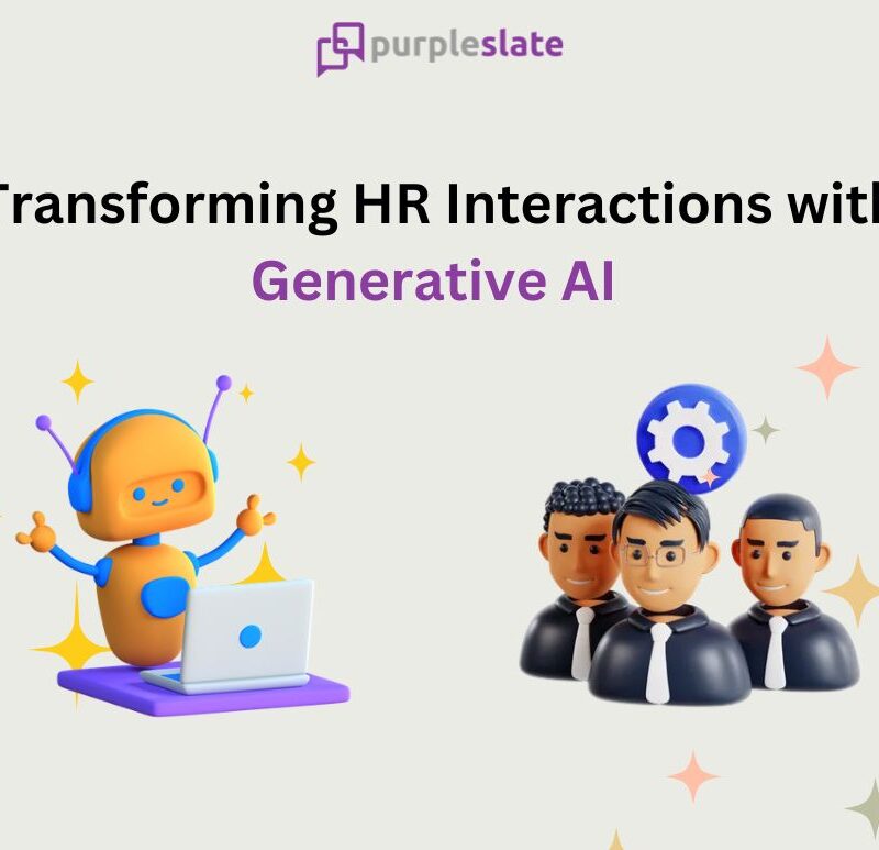 HR interactions with Generative AI